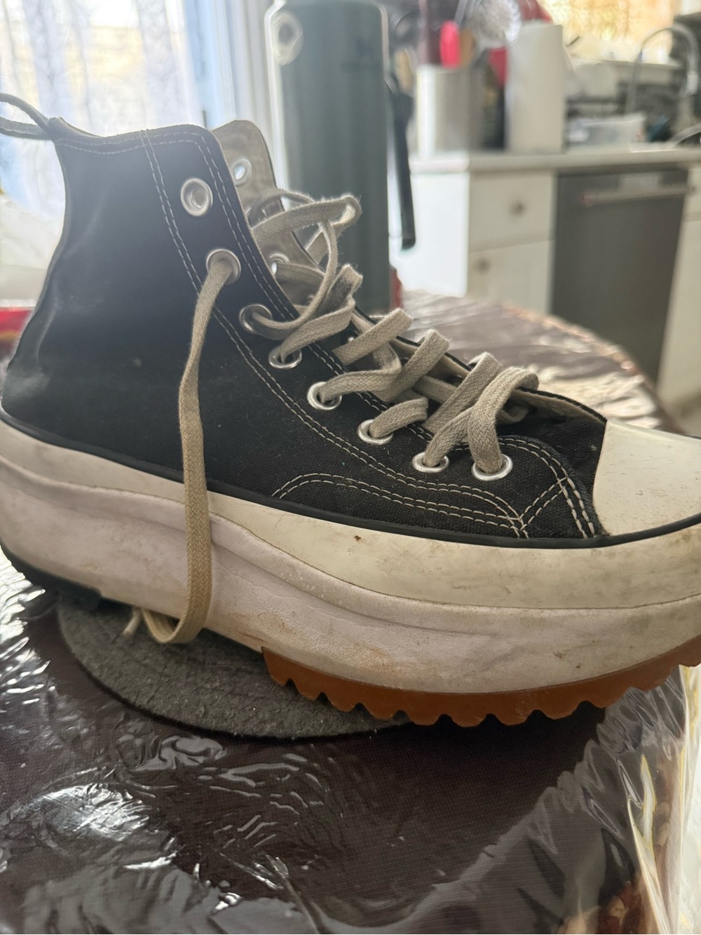 converse star platform sneakers ɞ